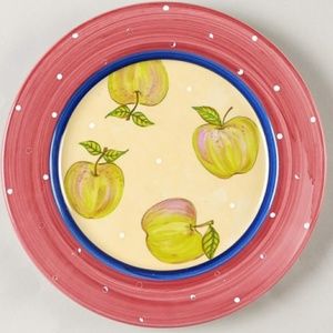 Rare ESSEX COLLECTION Apple 8.25" Desert/ Pie Plate 1999-2002
